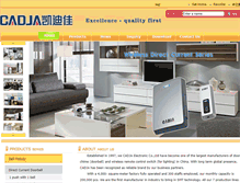 Tablet Screenshot of china-cadja.com